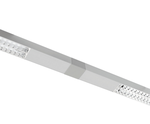 Линейные подвесные светильники из алюминия Decor T5 PAR, соединенные в линию