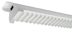 Модульные светильники светодиодного торгового освещения Blade WHT LED в белом стальном корпусе, с белым отражателем, белыми стальными поперечинами и опаловым рассеивателем
