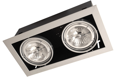 Двойные поворотные светильники для галогенных ламп PEGASUS 2x